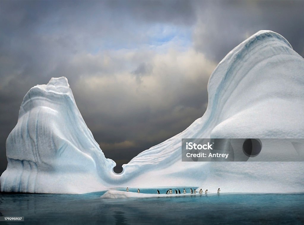 Piscine à iceberg - Photo de Antarctique libre de droits