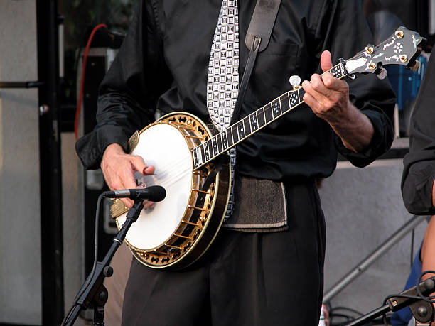 Banjo Player - foto de acervo