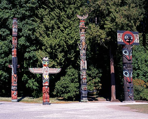 istock Totem poles, Stanley Park, Vancouver. 179296834