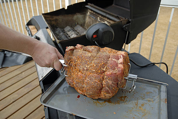 Roast Beef stock photo