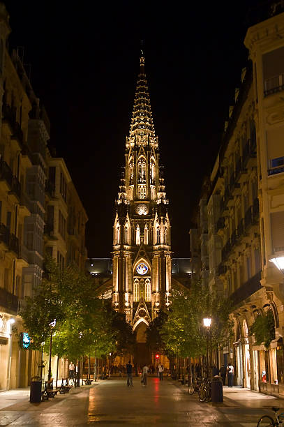 San Sebastian par nuit - Photo