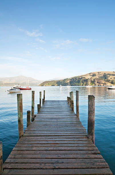 istock Old Jetty Akaroa New Zealand 179297379