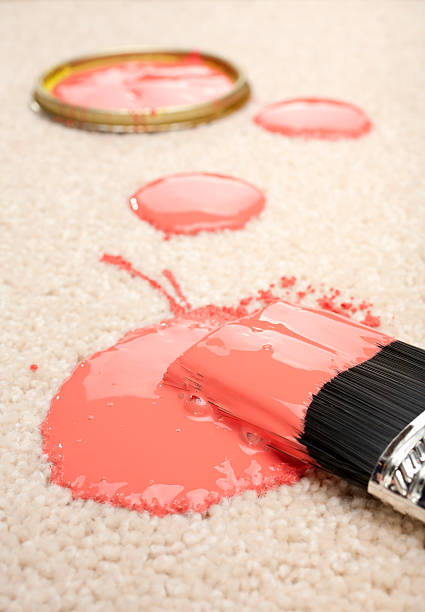 istock Accident Spilled Paint on Carpet Insurance Claim Accidental Damage 179297725