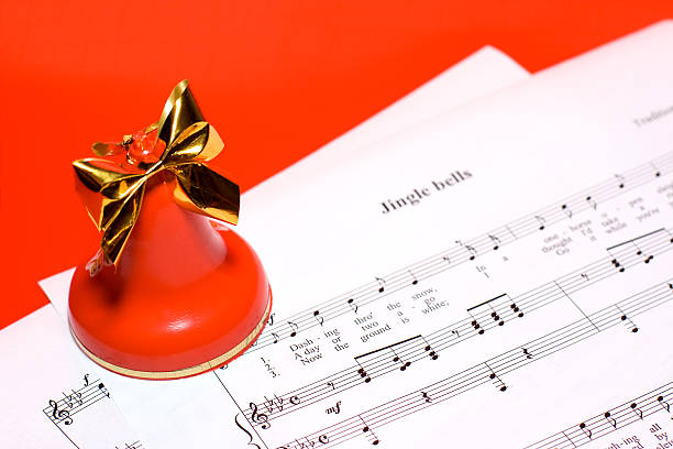 istock Christmas music background 179298256