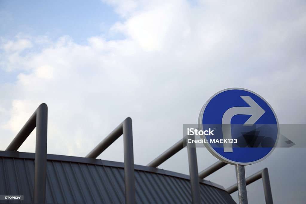 road sign A traffic sign Arrow Symbol Stock Photo