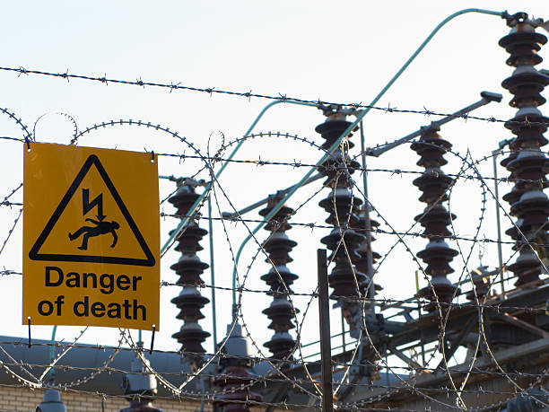 istock Danger of death by electric shock 179298817