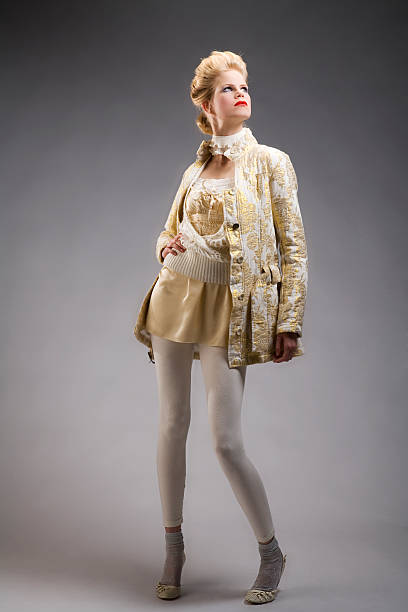 istock Beautiful model posing fashion in studio 179299021