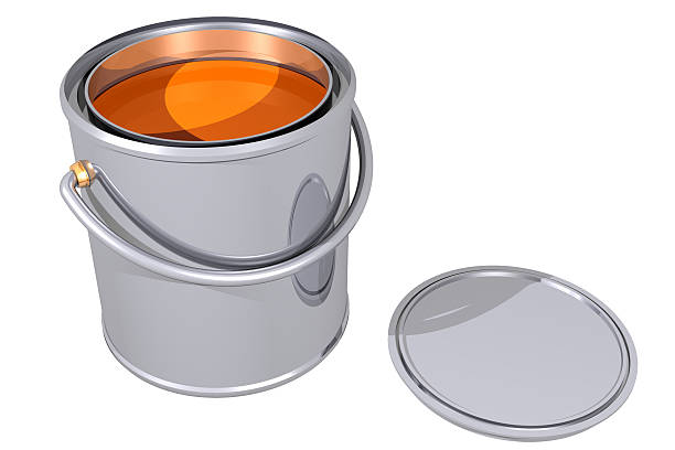 istock Full paint can and cover (3D) 179300791