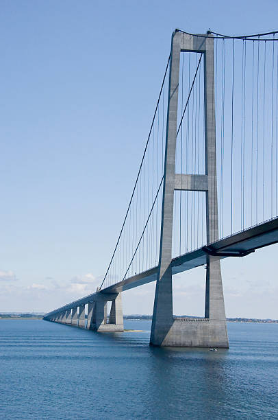 istock Great Belt Bridge between Zealand and Funen 179301113