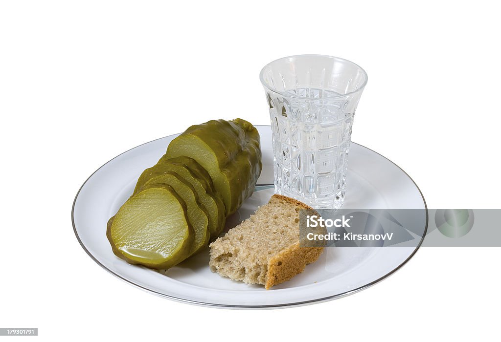 Vodka e Pepino - Royalty-free Bebida Alcoólica Foto de stock