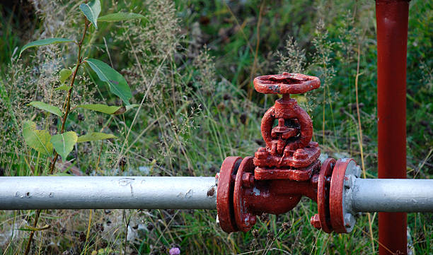 Llave de paso - foto de stock