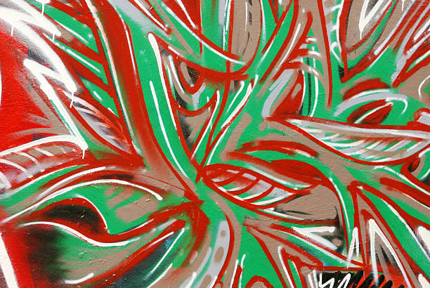 istock Colorful modern art paintings on the walls 179302307