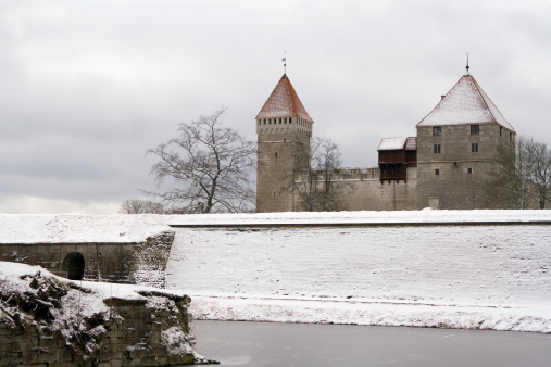 bishop castle on Saaremaa, Estonia