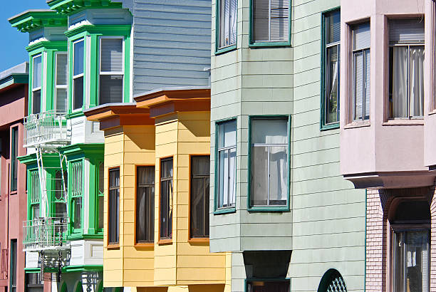 istock Colorful San Francisco Houses 179302460