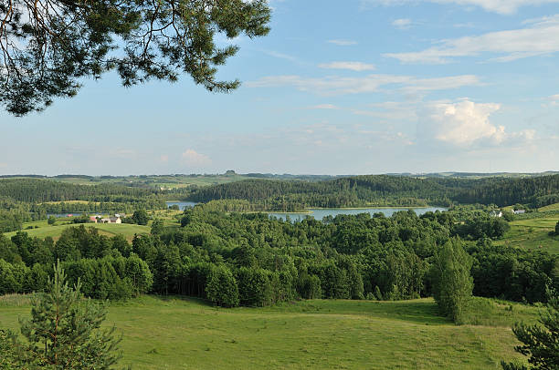 Suwałki Region stock photo