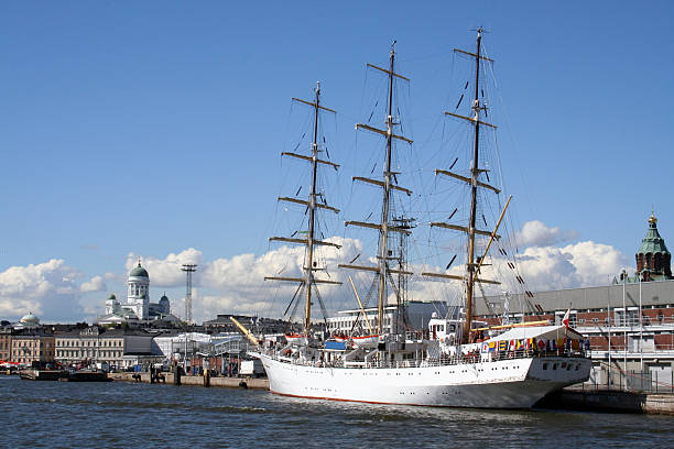 istock Big sailing boat in Helsinki 179303655