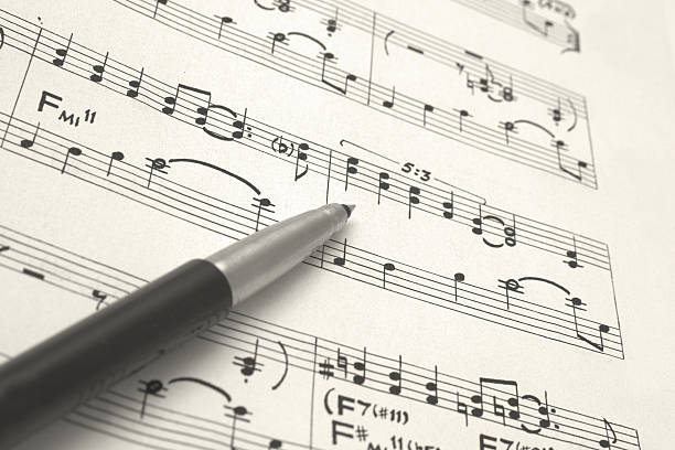istock Sheet music and pen 179303847