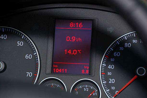 istock Spewed meter of a car 179304051