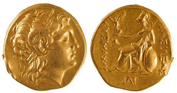 istock Ancient gold coin of Greece. 179304329