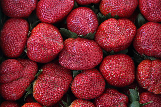 Strawberry Background stock photo