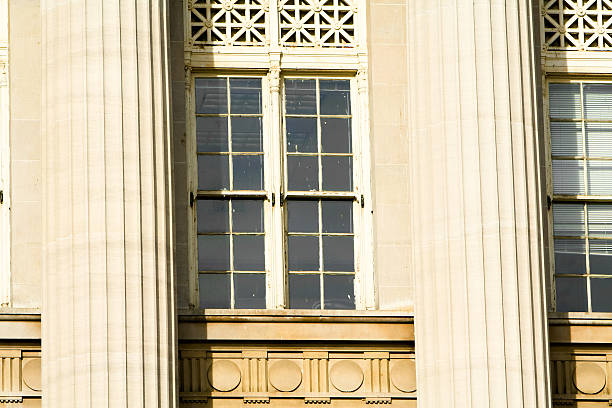 istock Window Columns of US Government Office Building in Washington DC 179304579