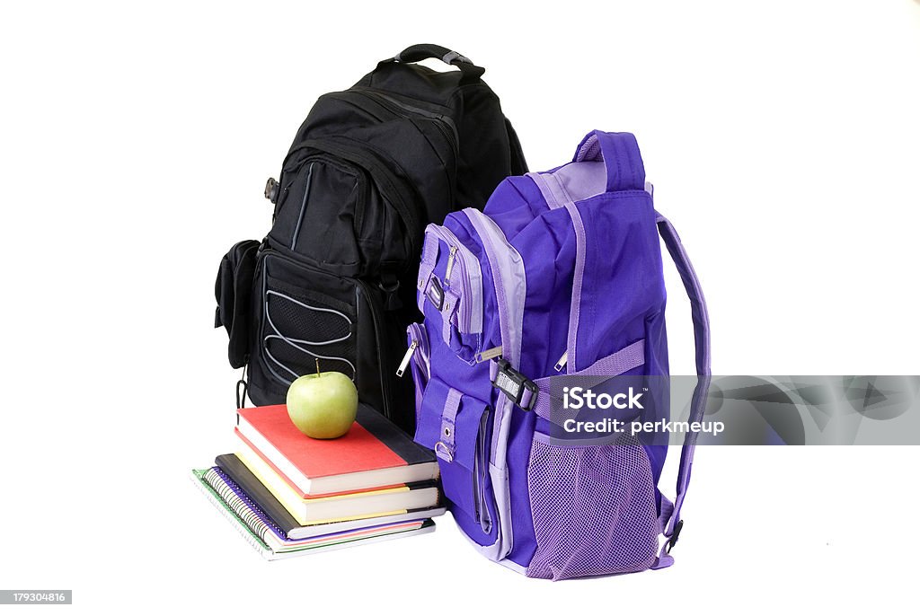 Education "Going to school is your future. Education, learning, teaching. A backpack is ready for the new school year" Adolescence Stock Photo