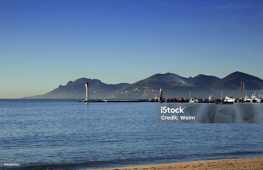 Cannes a Riviera Francesa - Foto de stock de Areia royalty-free