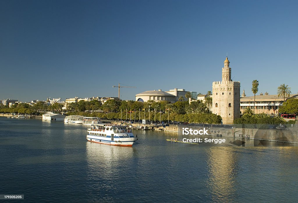 Bela vista de Sevilha - Foto de stock de Andaluzia royalty-free