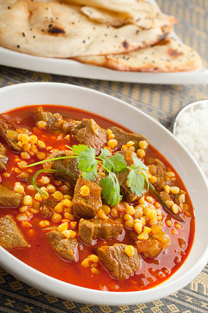 istock North Indian Lamb Curry with Naan Bread 179305647