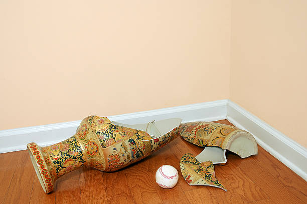 istock Baseball and Shattered Vase 179305754
