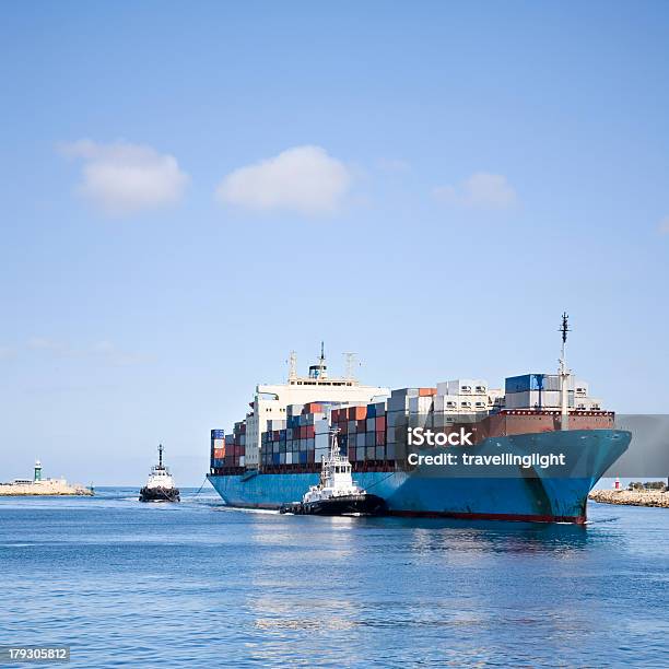 Contenedor De Carga Destino De Envío Foto de stock y más banco de imágenes de Puerto - Puerto, Fremantle, Australia