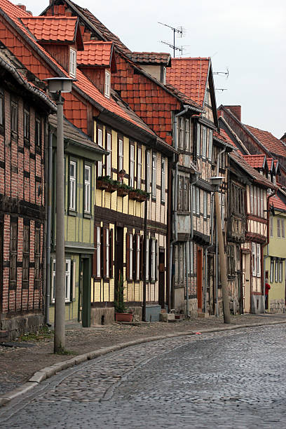 istock Streets in Qeudlinburg/Germany 179305944