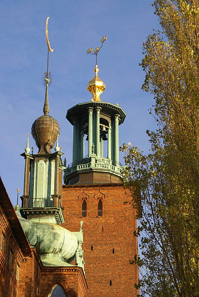 Stockholm City Hall stock photo