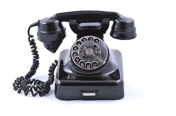 istock Old classic telephone 179306156
