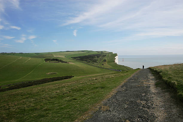 Beachy Head paesaggio - foto stock