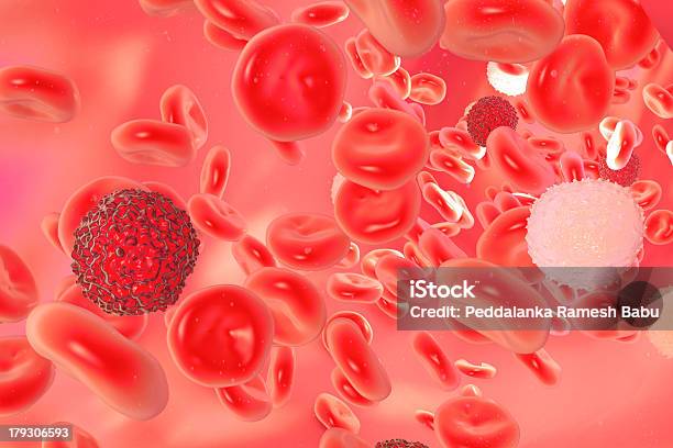 Cellula Del Sangue - Fotografie stock e altre immagini di Arteria umana - Arteria umana, Biologia, Cellula