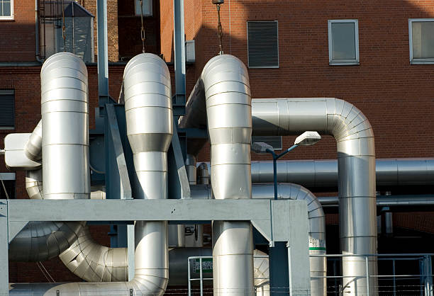 istock Pipes of power plant 179306800