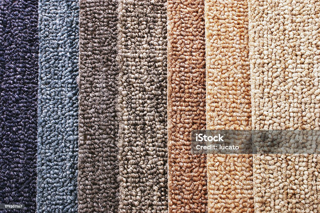 Teppich Guide Streifen - Lizenzfrei Teppich Stock-Foto