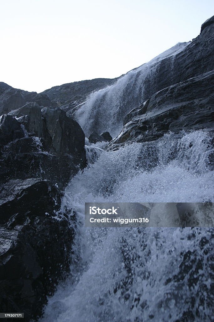 Lodowiec Waterfall - Zbiór zdjęć royalty-free (Bez ludzi)