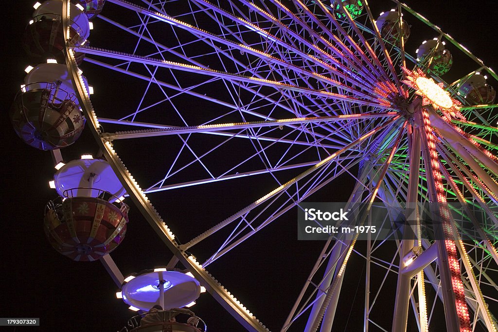 Ferris Riesenrad - Lizenzfrei Abenddämmerung Stock-Foto