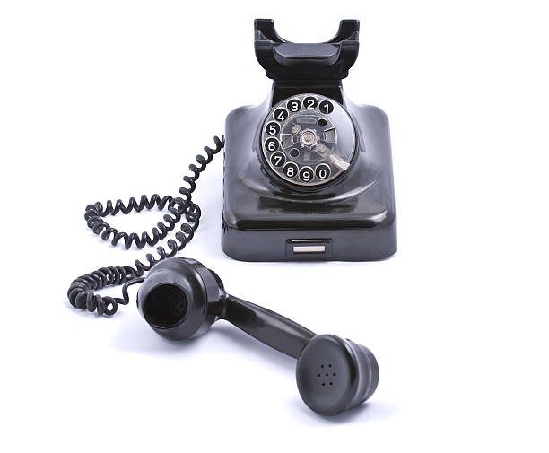 istock Old classic telephone 179307522