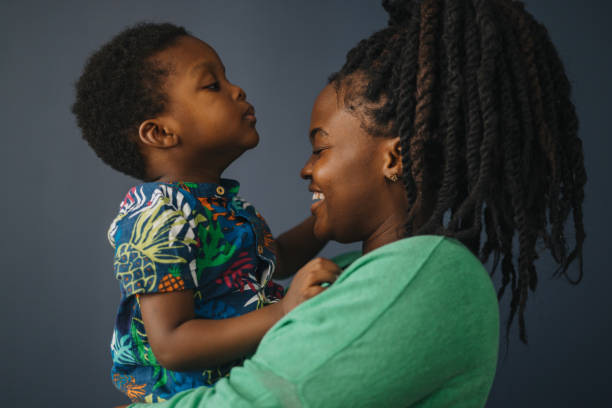 istock Son kissing mother 1793079588
