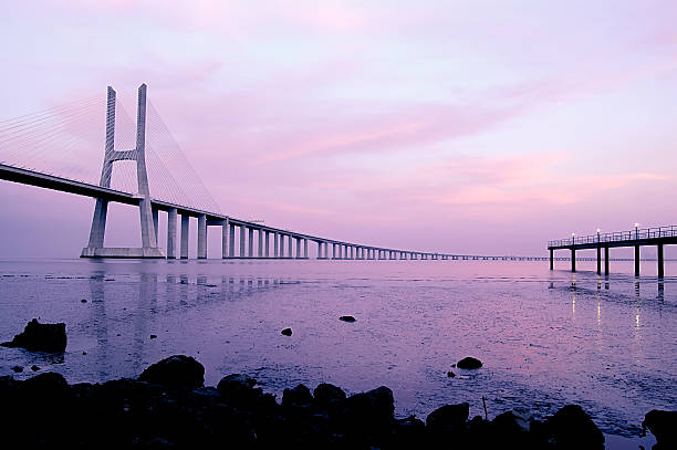 istock Vasco da Gama , Biggest bridge of Europe 179308919