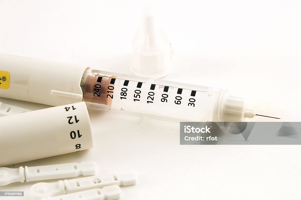 Insulin injection Insulin pen injection and some medical equipmentMore images: Insulin Stock Photo