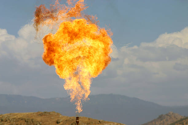 Great Ball of Fire! stock photo