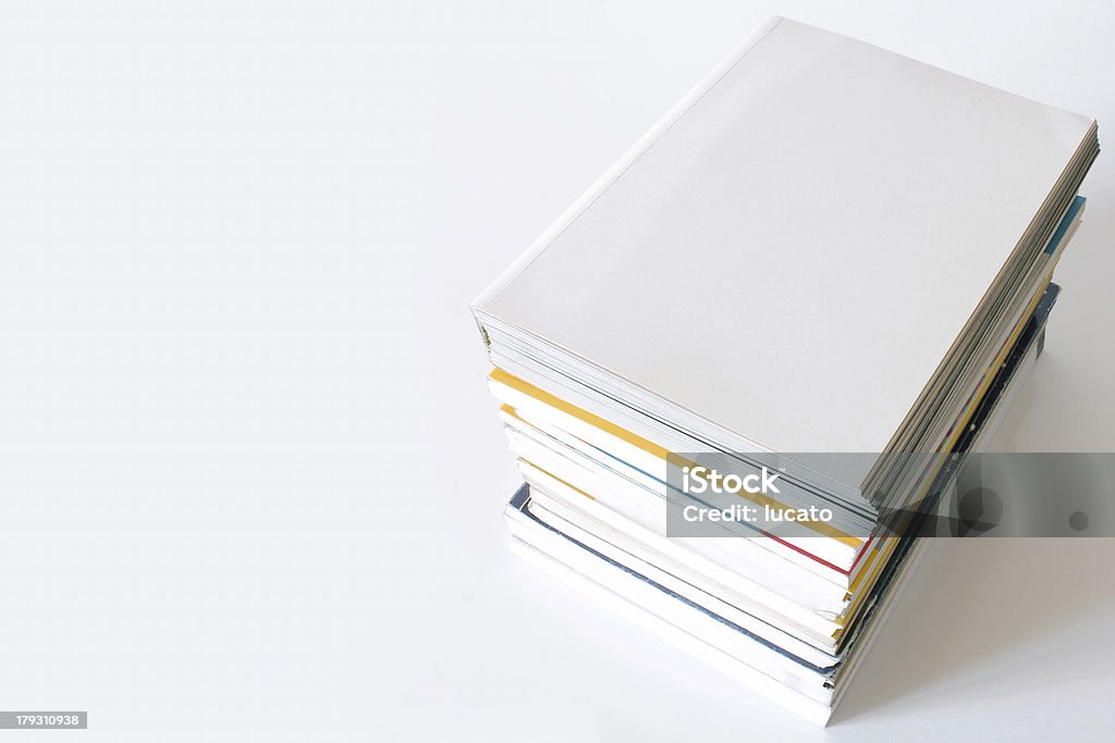 Faculdade de livros - Foto de stock de Branco royalty-free