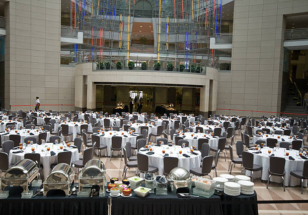 istock Atrium Banquet Tables Buffet  Ronald Reagan Building Washington DC 179311072