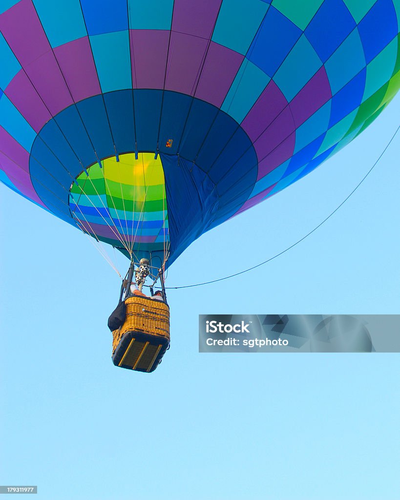 Mongolfiera, andare su - Foto stock royalty-free di Mongolfiera