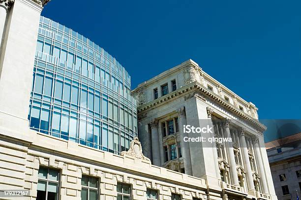 Beauxartsstil Wilsongebäude City Hall Washington Dc Blauen Himmel Stockfoto und mehr Bilder von Außenaufnahme von Gebäuden