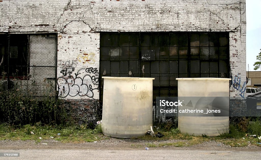 Warehouse, de la pollution, de l'Industrie - Photo de Brique libre de droits